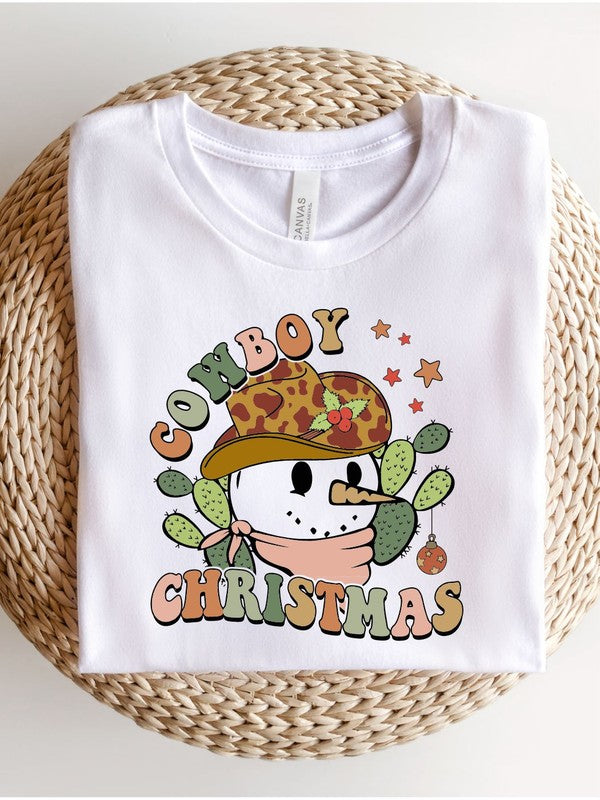 Cowboy Christmas Boutique Tee